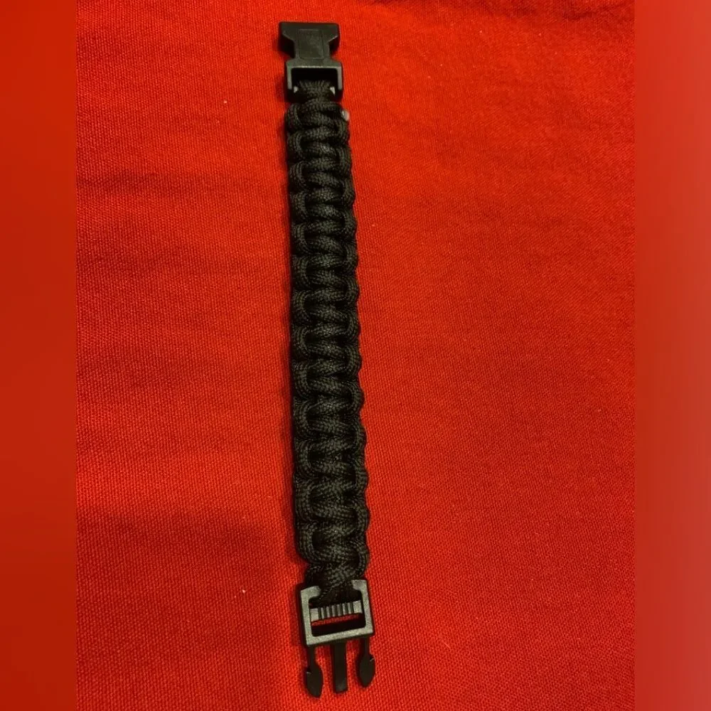 Black Paracord Bracelet